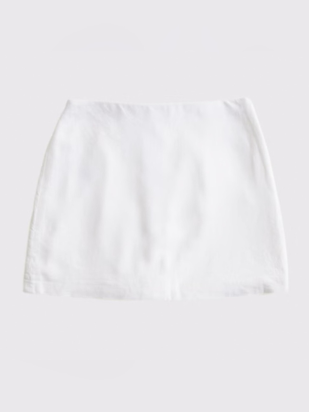 Abercrombie Scarlett Linen-Blend Mini Skort